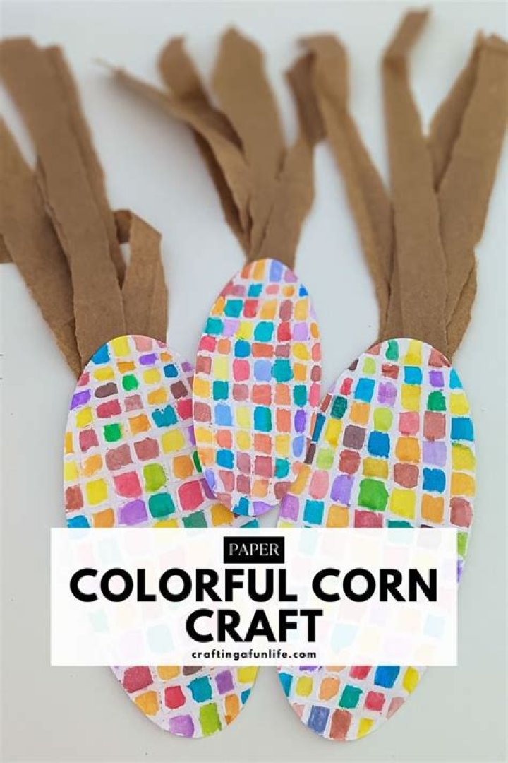 Corn Ears Art Craft