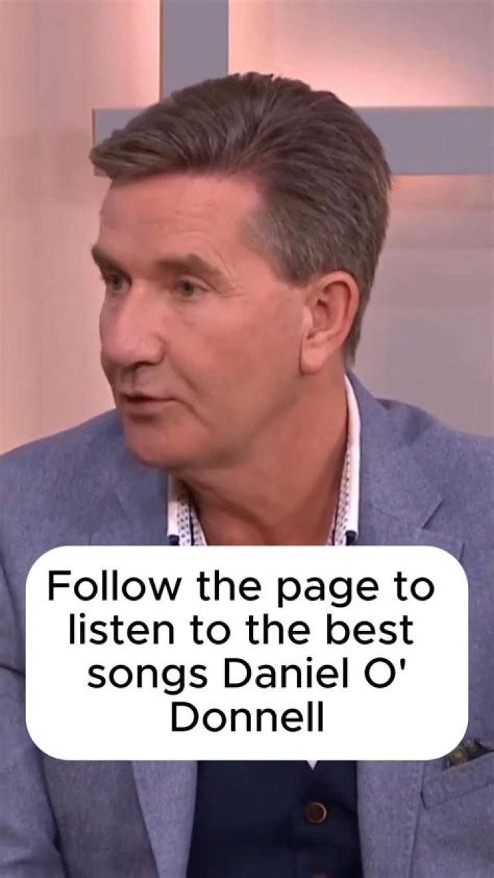 Daniel O'Donnell photo