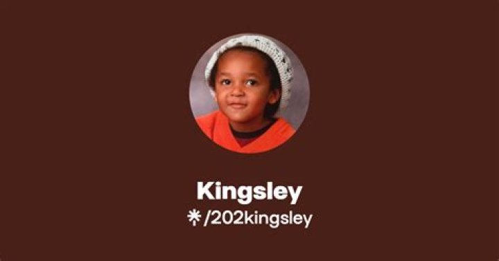Kingsley Instagram