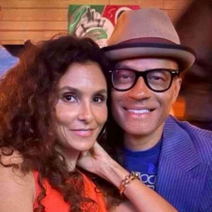 Manuela Testolini and her current husband Eric Benét on their date night.