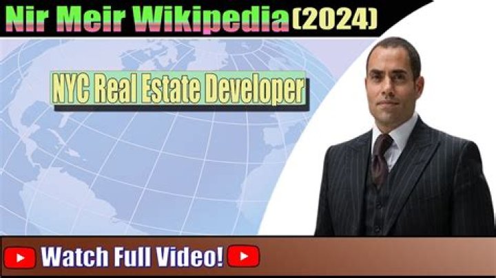 Nir Meir wikipedia