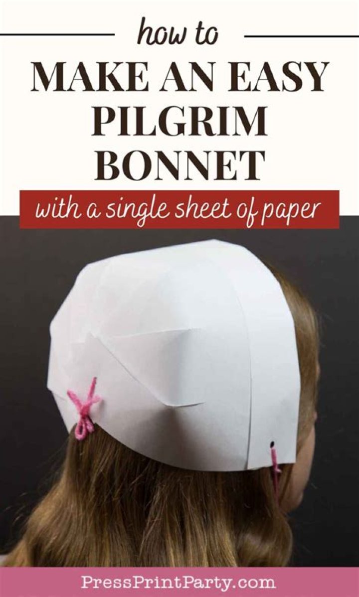 Paper Pilgrim Bonnet