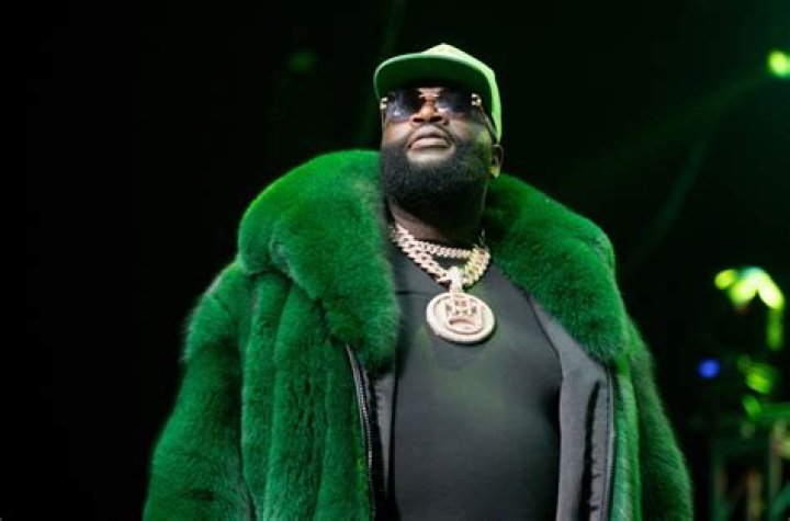 Rick Ross' pet Three Pitbulls